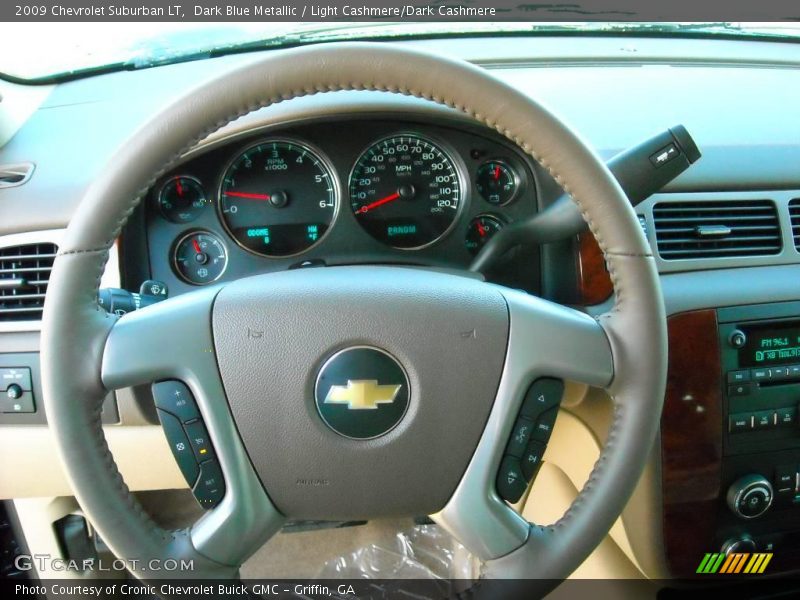 Dark Blue Metallic / Light Cashmere/Dark Cashmere 2009 Chevrolet Suburban LT