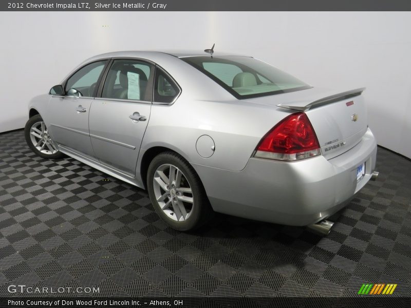 Silver Ice Metallic / Gray 2012 Chevrolet Impala LTZ