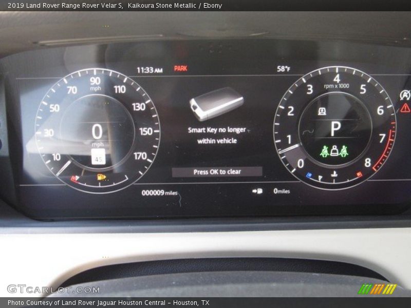 Kaikoura Stone Metallic / Ebony 2019 Land Rover Range Rover Velar S