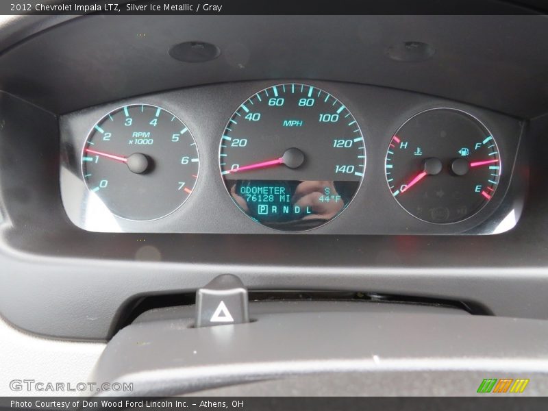 Silver Ice Metallic / Gray 2012 Chevrolet Impala LTZ