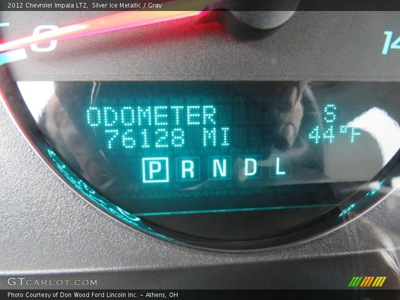 Silver Ice Metallic / Gray 2012 Chevrolet Impala LTZ