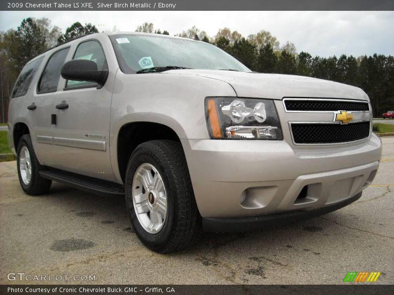 Silver Birch Metallic / Ebony 2009 Chevrolet Tahoe LS XFE