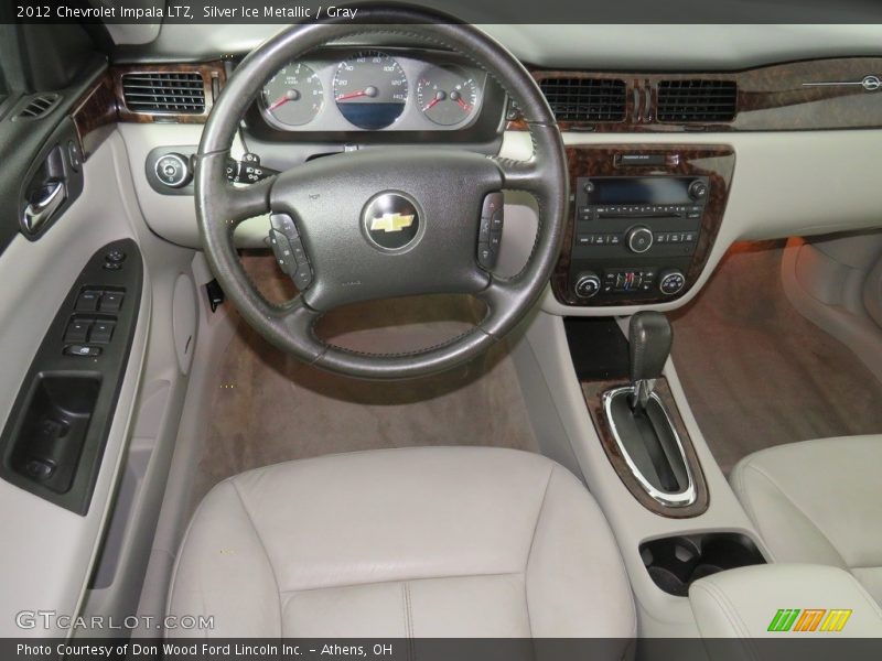 Silver Ice Metallic / Gray 2012 Chevrolet Impala LTZ