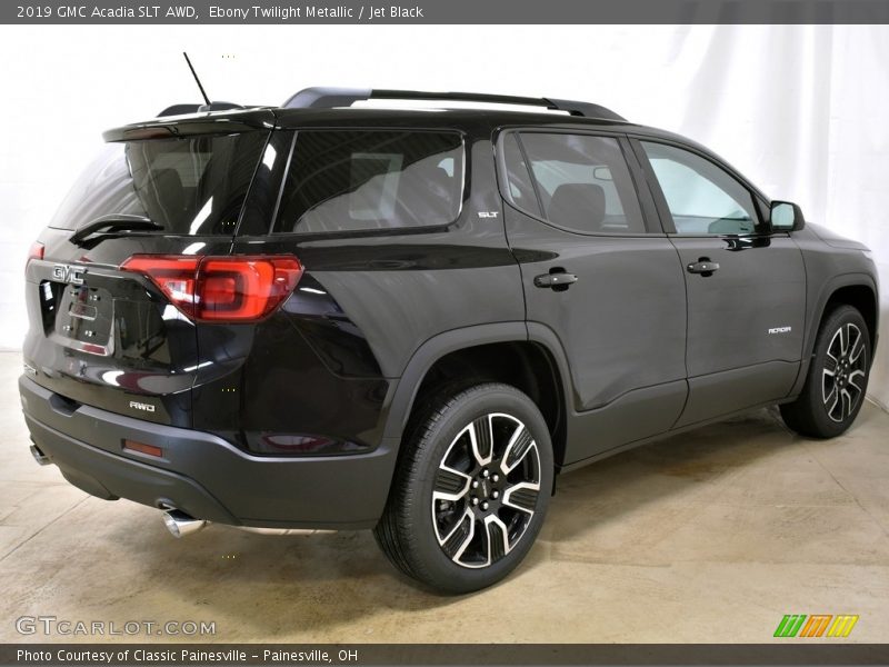 Ebony Twilight Metallic / Jet Black 2019 GMC Acadia SLT AWD