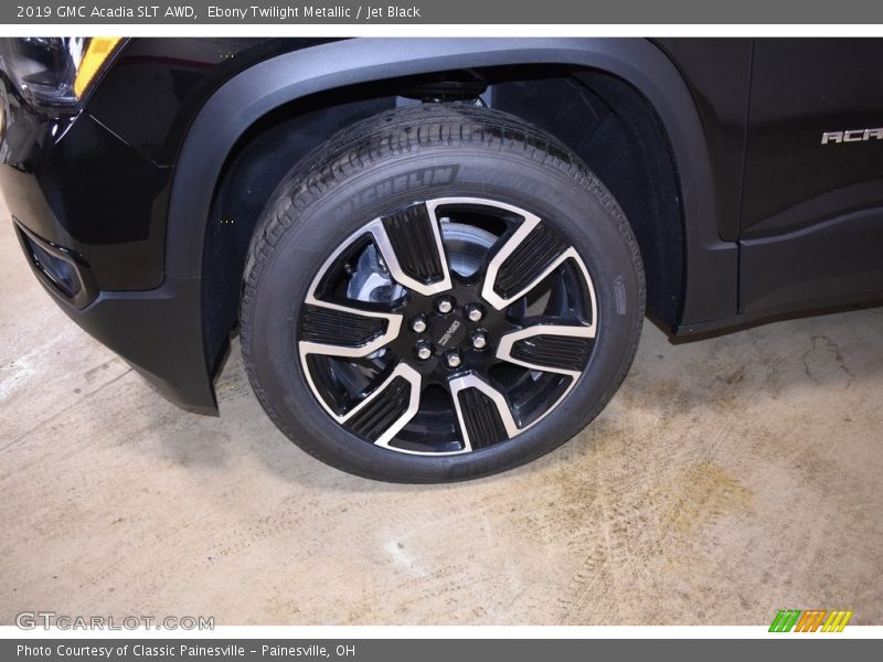 Ebony Twilight Metallic / Jet Black 2019 GMC Acadia SLT AWD