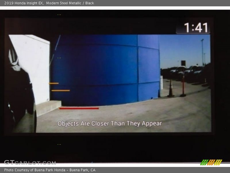 Modern Steel Metallic / Black 2019 Honda Insight EX