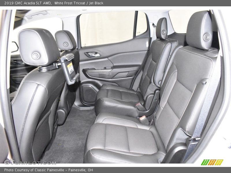 White Frost Tricoat / Jet Black 2019 GMC Acadia SLT AWD