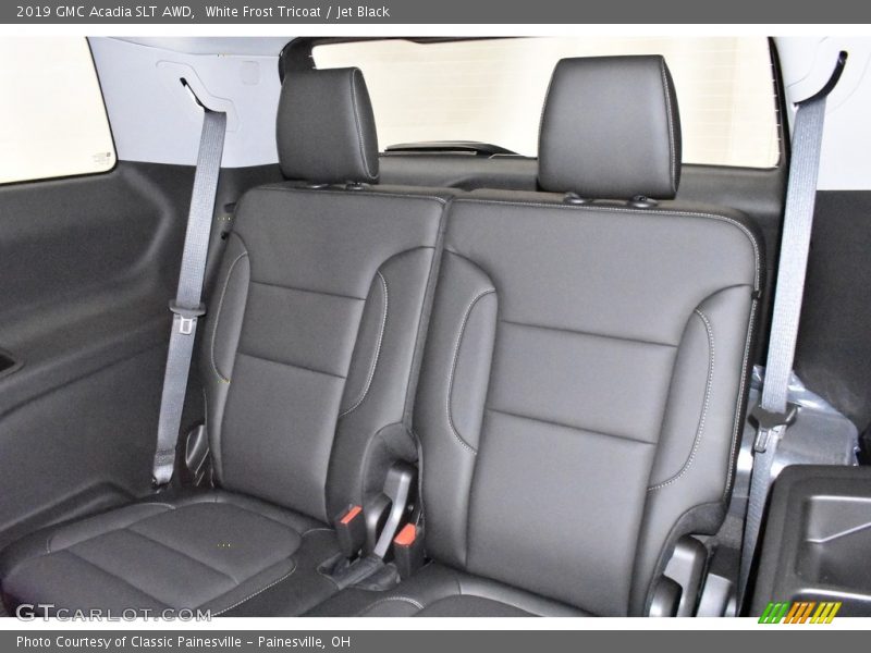 White Frost Tricoat / Jet Black 2019 GMC Acadia SLT AWD