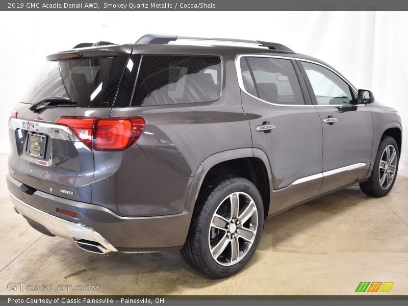 Smokey Quartz Metallic / Cocoa/Shale 2019 GMC Acadia Denali AWD