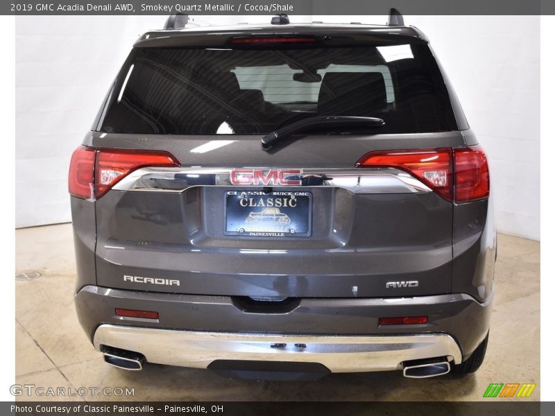 Smokey Quartz Metallic / Cocoa/Shale 2019 GMC Acadia Denali AWD