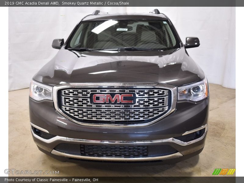 Smokey Quartz Metallic / Cocoa/Shale 2019 GMC Acadia Denali AWD