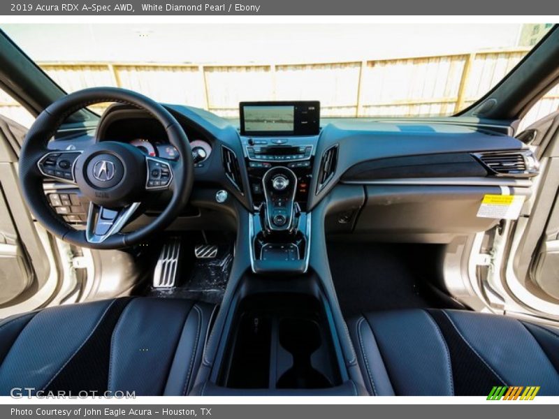 White Diamond Pearl / Ebony 2019 Acura RDX A-Spec AWD