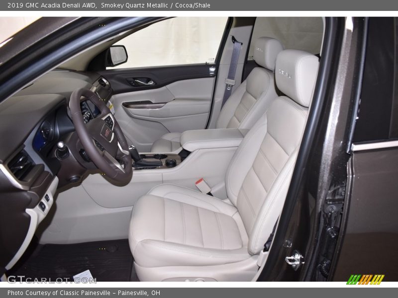 Smokey Quartz Metallic / Cocoa/Shale 2019 GMC Acadia Denali AWD