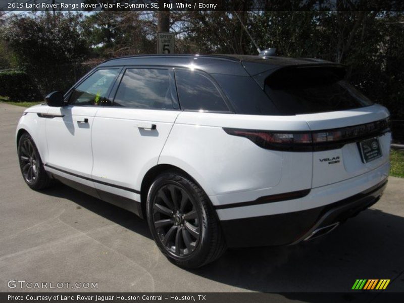Fuji White / Ebony 2019 Land Rover Range Rover Velar R-Dynamic SE