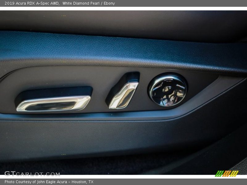 White Diamond Pearl / Ebony 2019 Acura RDX A-Spec AWD