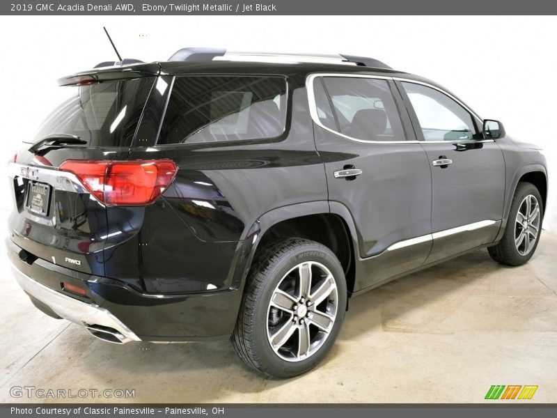 Ebony Twilight Metallic / Jet Black 2019 GMC Acadia Denali AWD