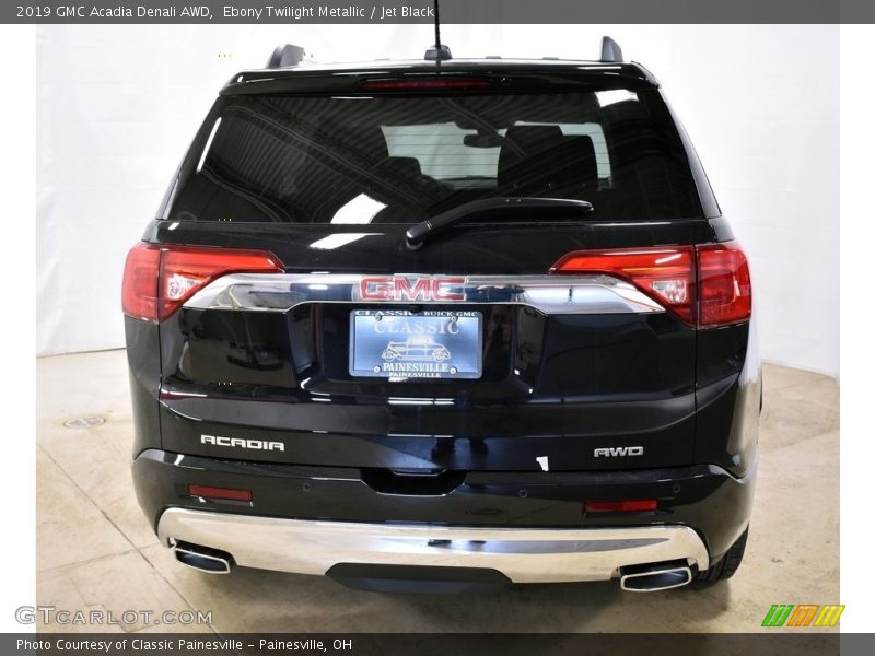 Ebony Twilight Metallic / Jet Black 2019 GMC Acadia Denali AWD