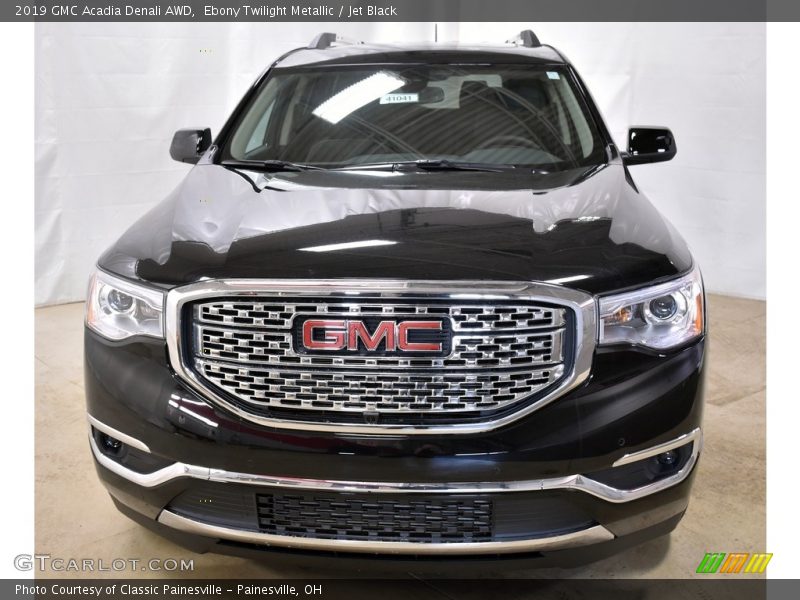 Ebony Twilight Metallic / Jet Black 2019 GMC Acadia Denali AWD