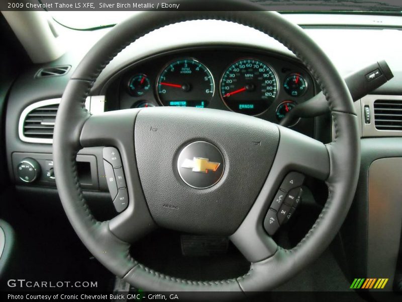 Silver Birch Metallic / Ebony 2009 Chevrolet Tahoe LS XFE