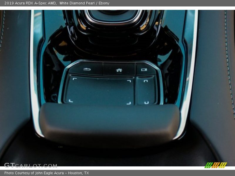 White Diamond Pearl / Ebony 2019 Acura RDX A-Spec AWD
