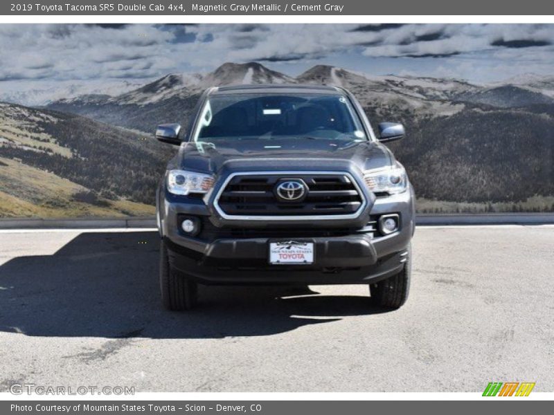Magnetic Gray Metallic / Cement Gray 2019 Toyota Tacoma SR5 Double Cab 4x4
