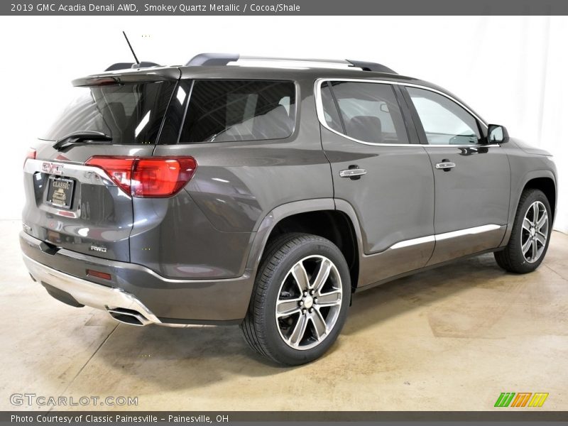 Smokey Quartz Metallic / Cocoa/Shale 2019 GMC Acadia Denali AWD