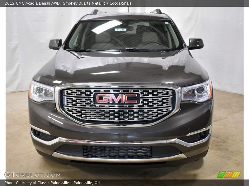 Smokey Quartz Metallic / Cocoa/Shale 2019 GMC Acadia Denali AWD