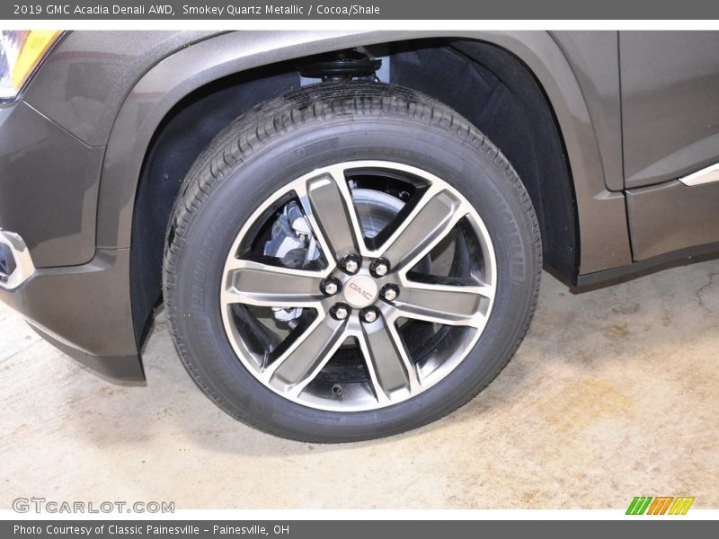 Smokey Quartz Metallic / Cocoa/Shale 2019 GMC Acadia Denali AWD