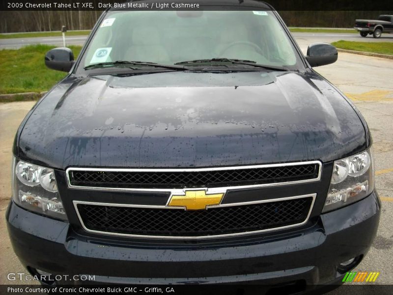 Dark Blue Metallic / Light Cashmere 2009 Chevrolet Tahoe LT XFE