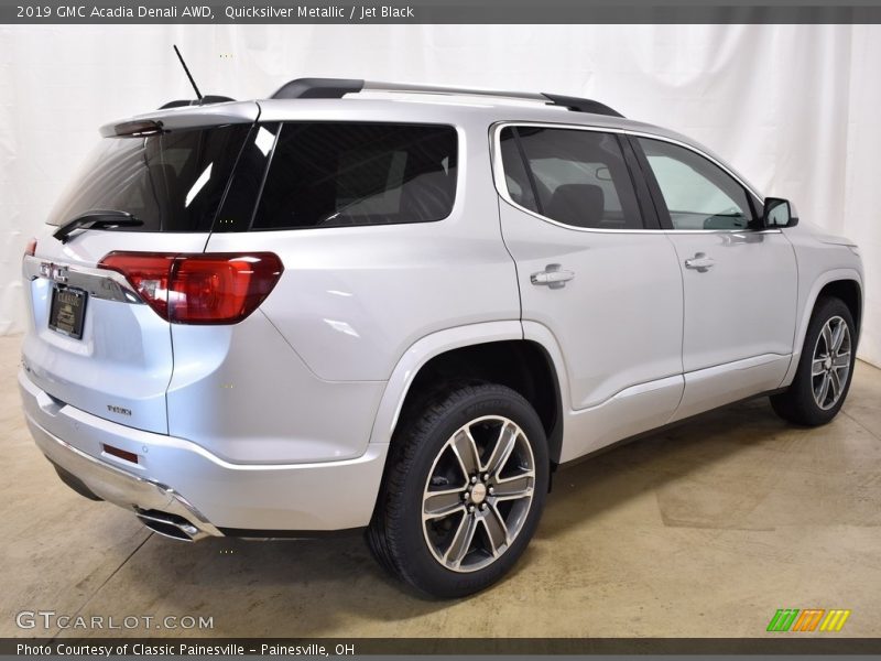 Quicksilver Metallic / Jet Black 2019 GMC Acadia Denali AWD