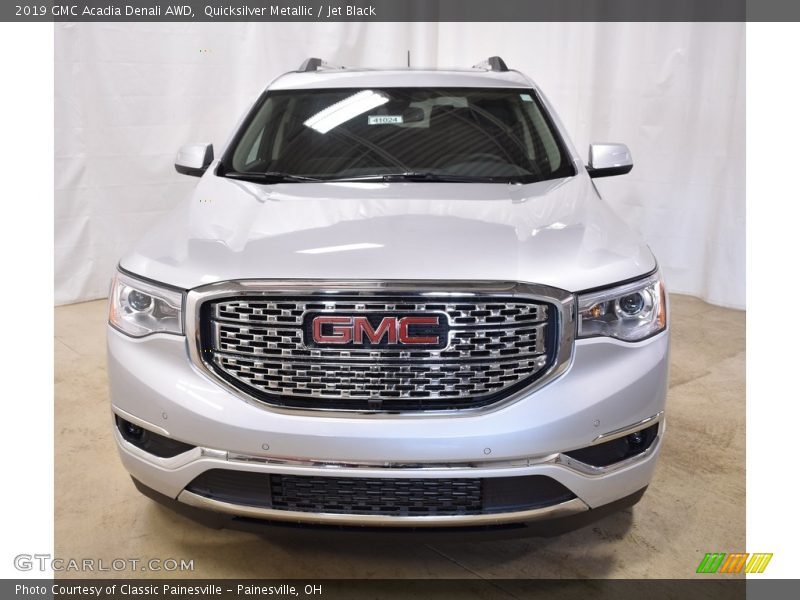 Quicksilver Metallic / Jet Black 2019 GMC Acadia Denali AWD