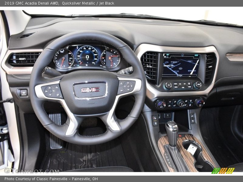 Quicksilver Metallic / Jet Black 2019 GMC Acadia Denali AWD