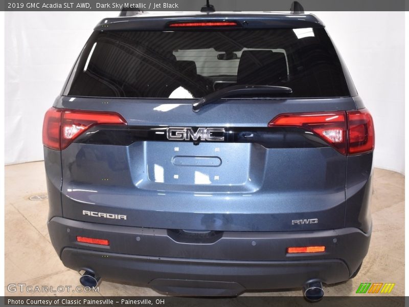 Dark Sky Metallic / Jet Black 2019 GMC Acadia SLT AWD