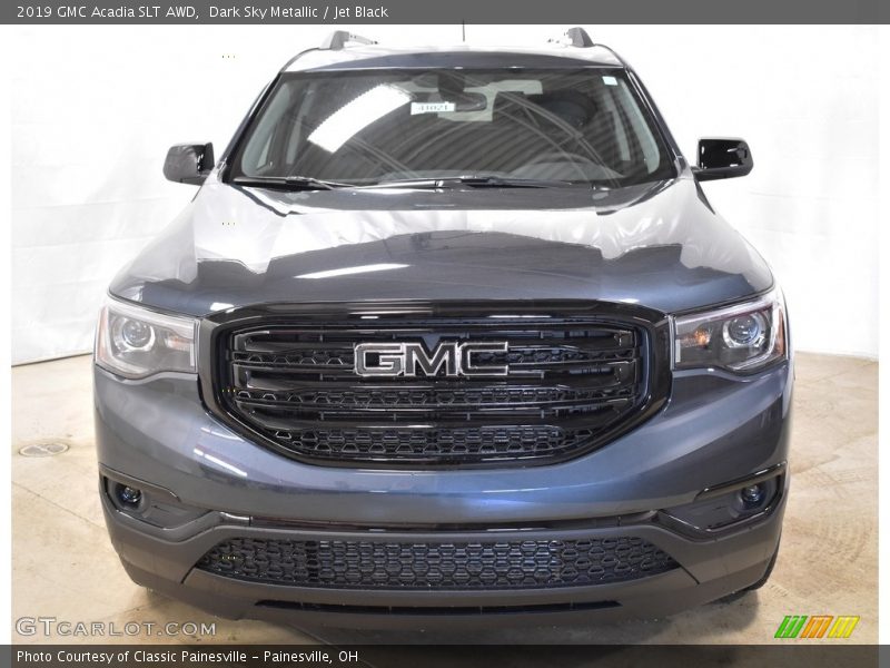 Dark Sky Metallic / Jet Black 2019 GMC Acadia SLT AWD