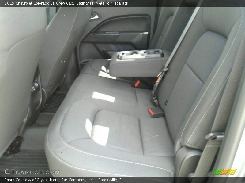 Satin Steel Metallic / Jet Black 2019 Chevrolet Colorado LT Crew Cab