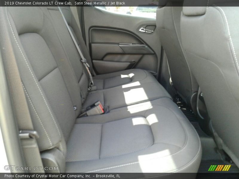Satin Steel Metallic / Jet Black 2019 Chevrolet Colorado LT Crew Cab