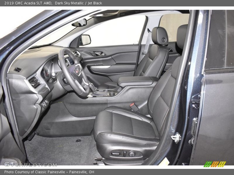 Dark Sky Metallic / Jet Black 2019 GMC Acadia SLT AWD