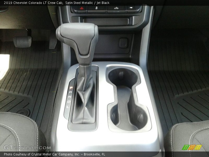 Satin Steel Metallic / Jet Black 2019 Chevrolet Colorado LT Crew Cab