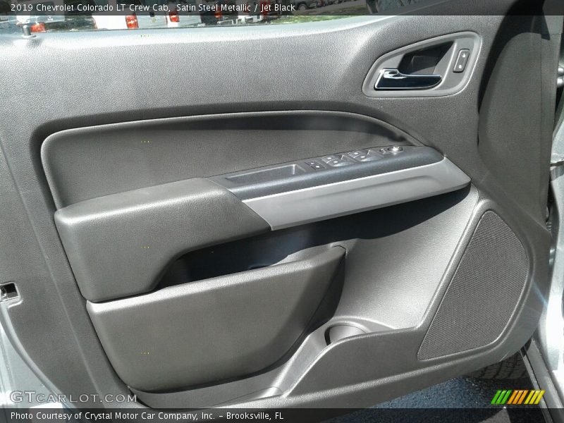 Satin Steel Metallic / Jet Black 2019 Chevrolet Colorado LT Crew Cab