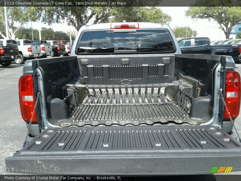 Satin Steel Metallic / Jet Black 2019 Chevrolet Colorado LT Crew Cab