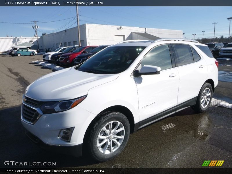 Summit White / Jet Black 2019 Chevrolet Equinox LT AWD