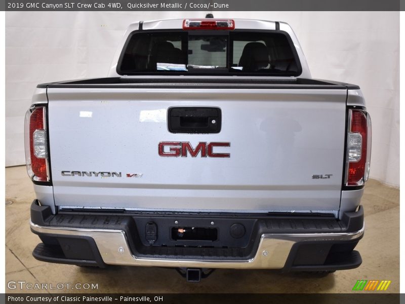 Quicksilver Metallic / Cocoa/­Dune 2019 GMC Canyon SLT Crew Cab 4WD