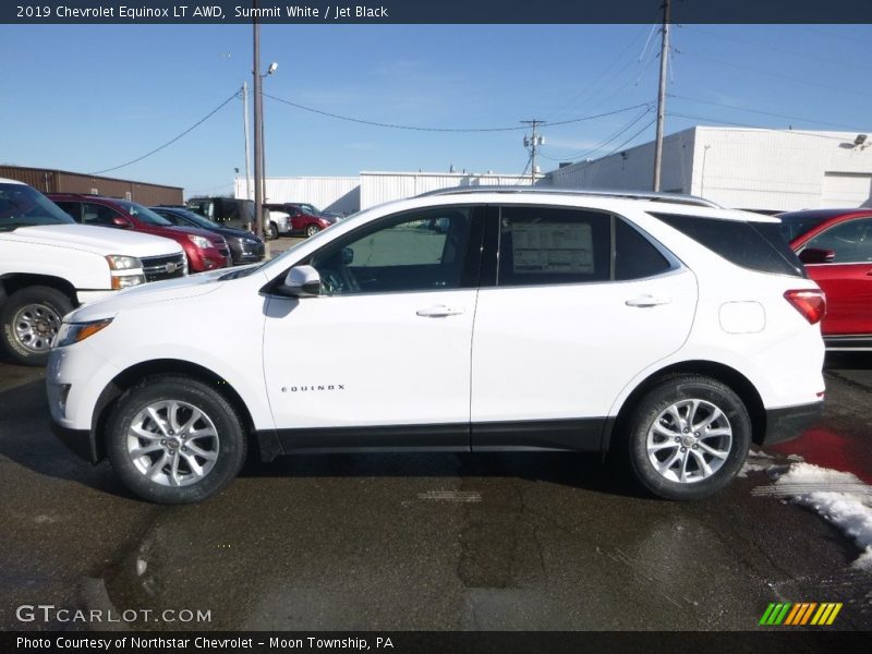Summit White / Jet Black 2019 Chevrolet Equinox LT AWD
