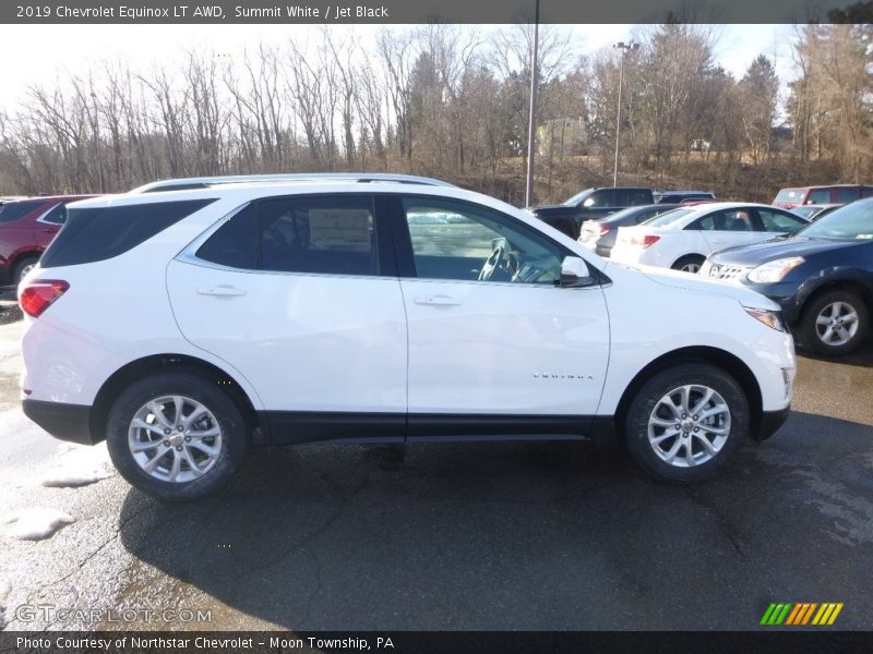 Summit White / Jet Black 2019 Chevrolet Equinox LT AWD