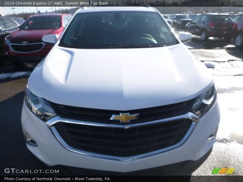 Summit White / Jet Black 2019 Chevrolet Equinox LT AWD