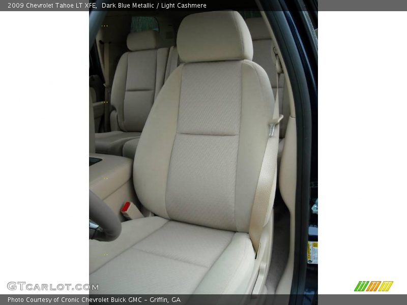 Dark Blue Metallic / Light Cashmere 2009 Chevrolet Tahoe LT XFE