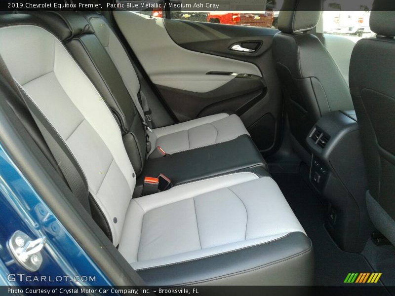 Pacific Blue Metallic / Medium Ash Gray 2019 Chevrolet Equinox Premier