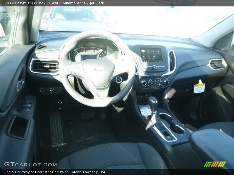 Summit White / Jet Black 2019 Chevrolet Equinox LT AWD