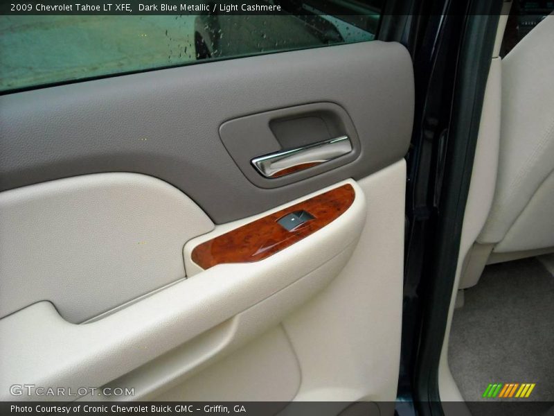 Dark Blue Metallic / Light Cashmere 2009 Chevrolet Tahoe LT XFE