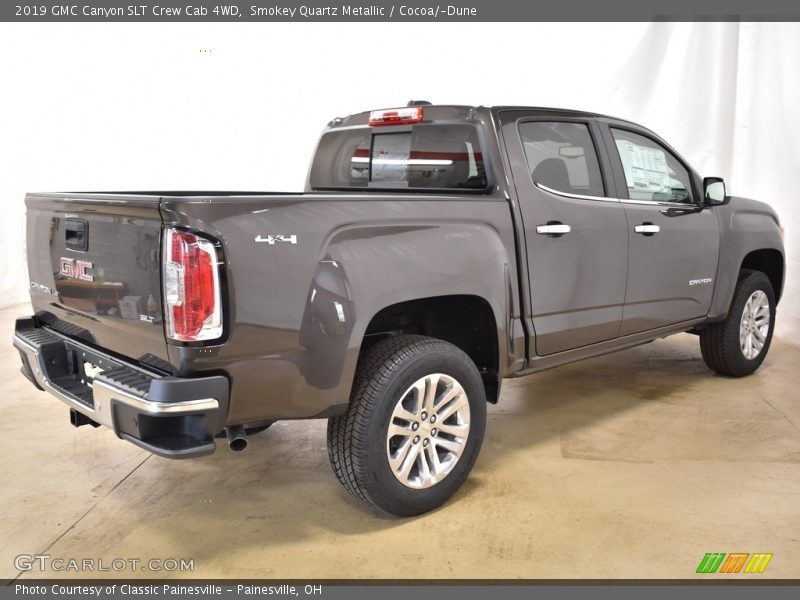 Smokey Quartz Metallic / Cocoa/­Dune 2019 GMC Canyon SLT Crew Cab 4WD